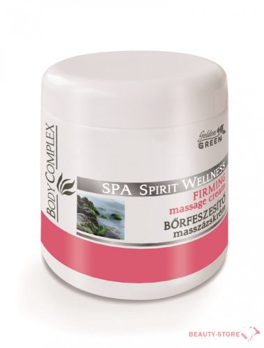 GOLDEN GREEN SPA SPIRIT WELLNESS BŐRFESZESÍTŐ MASSZÁZSKRÉM SPIRULINA 250ML