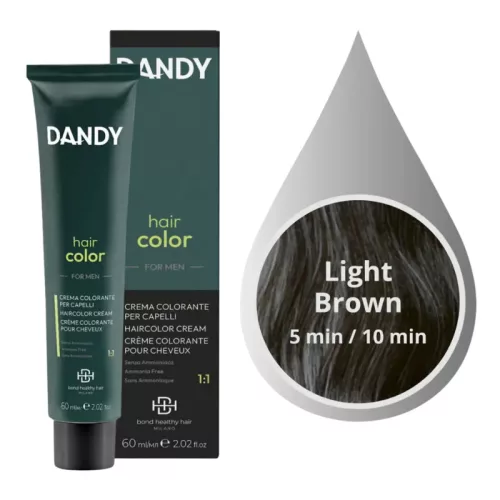 Dandy Hair Color férfi hajszínező  60ml 5