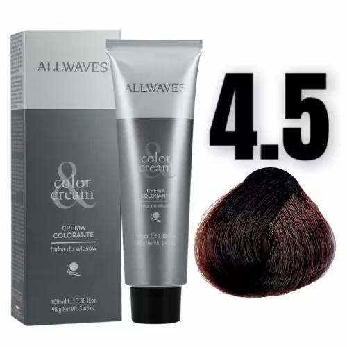 Allwaves Color&Creme hajfesték 100ml 4.5