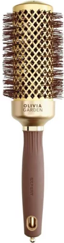 Olivia Garden Shine Gold & Brown 45 körkefe ID2050