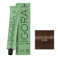 Igora Zero Amm ammóniamentes hajfesték 60 ml 6-06