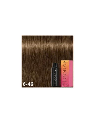 Igora Vibrance tartós hajszínező 60ml 6-46