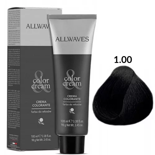 Allwaves Color&Creme hajfesték 100ml 1.00