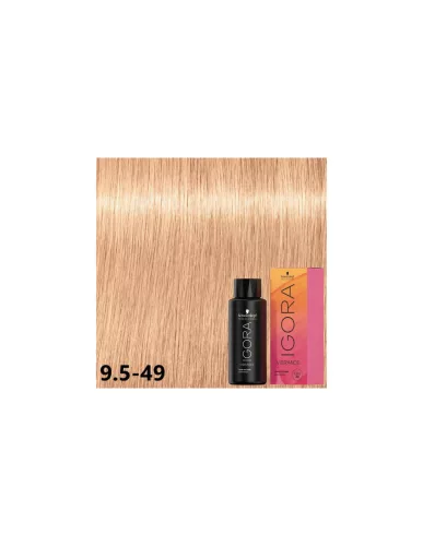 Igora Vibrance tartós hajszínező 60ml 9.5-49