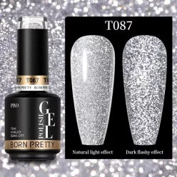   BORN PRETTY PRO UV/LED gél lakk 15 ml - T087 - Reflective Gel