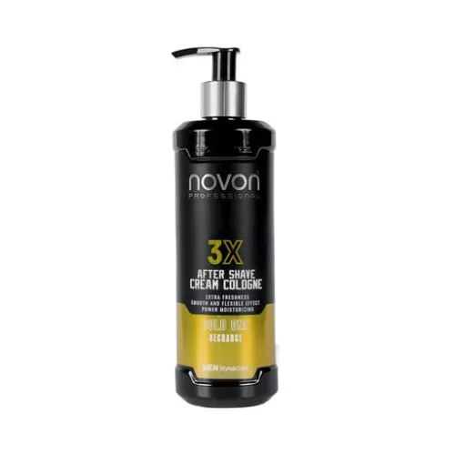 NOVON - 3X - Gold One - Aftershave Krém Cologne 400ml
