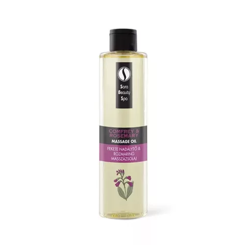 Sara Beauty Masszázsolaj - Fekete Nadálytő-Rozmaring - 250ml SBS390