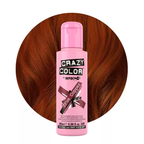 Crazy Color színező 100ml No.80 - True Copper