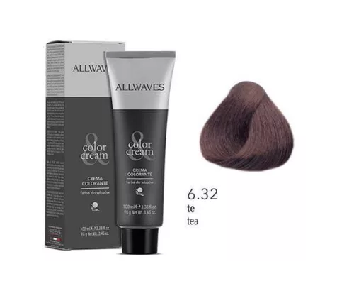 Allwaves Color&Creme hajfesték 100ml 6.32