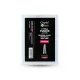 Crystal Nails XTREME FUSION ACRYLGEL-HEZ Universal Half REVERSE CLEAR TIP - 120 DB 117224