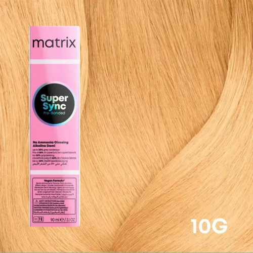 Matrix Super Sync ammóniamentes féltartós hajszínező 90ml  10G