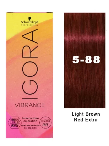 Igora Vibrance tartós hajszínező 60ml 5-88