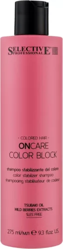 Selective Oncare color block sampon 275ml festett, szőkített hajra