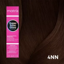   Matrix Super Sync ammóniamentes féltartós hajszínező 90ml  4NN