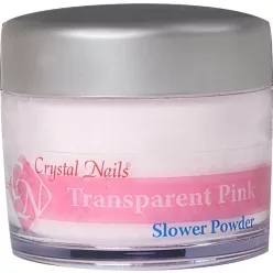   Crystal Nails Slower Transparent Pink porcelán 100g (140ml) 694