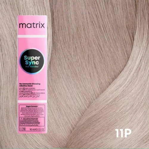 Matrix Super Sync ammóniamentes féltartós hajszínező 90ml  11P