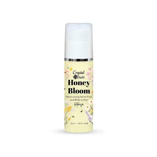 Crystal Nails Moisturising Hand, Foot and Body Lotion - Honey Bloom - Intense 30ml 119571