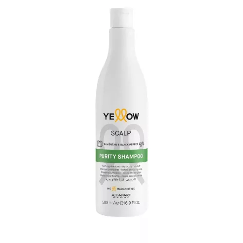 Yellow Scalp Purity tisztító sampon száraz- és zsíros korpára - 500 ml