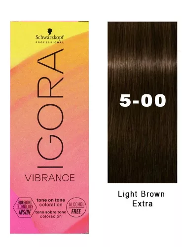Igora Vibrance tartós hajszínező 60ml 5-00
