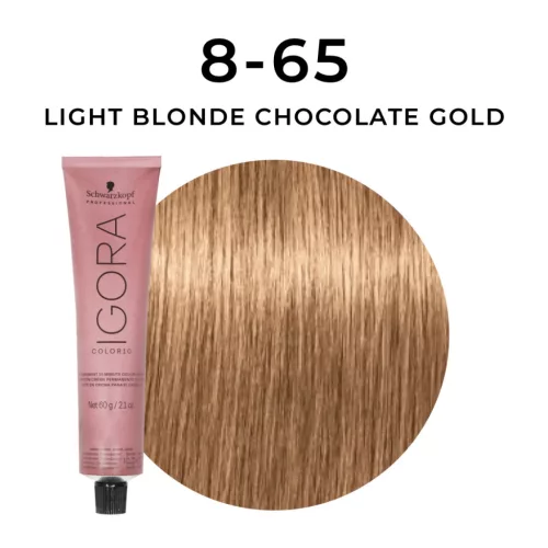 Igora Color10 hajfesték 60ml 8-65 Világos szőke csokoládé arany