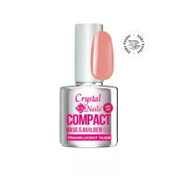   Crystal Nails Compact Base Gel HEMA Free - Translucent Nude 13ml 118962
