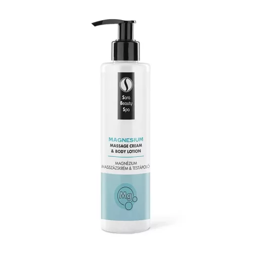 Sara Beauty Magnézium masszázskrém és testápoló - 250 ml SBS393