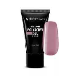   Perfect Nails PolyAcryl Gel Prime - Hema Free Tubusos Polygel - Cover Dark 30g PNZ4121