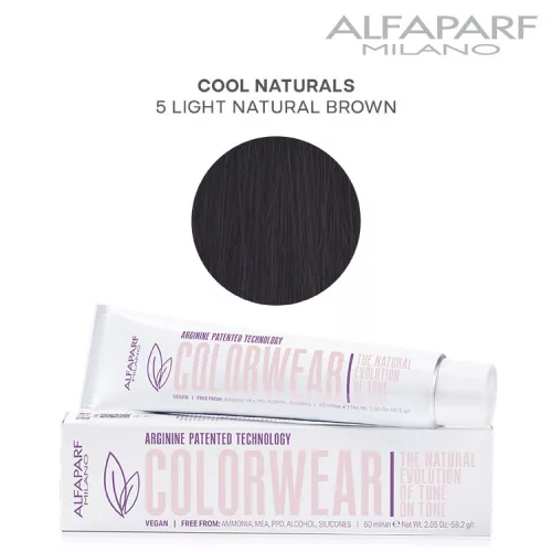 Alfaparf Colorwear hajszínező 60ml 5 világos természetes barna