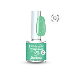   Crystal Nails 2S HEMA Free SmartGummy Rubber base gel - Nr30 Shimmer Jade 8ml 119027