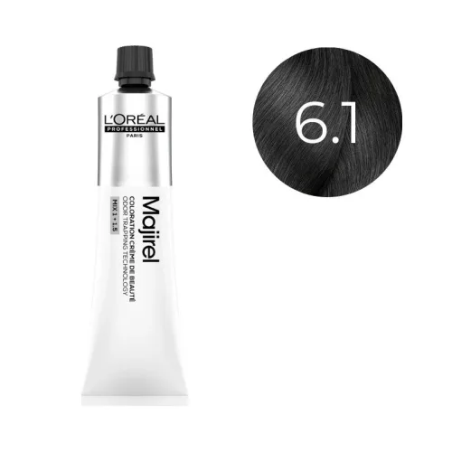 Loreal Majirel hajfesték 60ml 6.1 sötét szőke hamvas