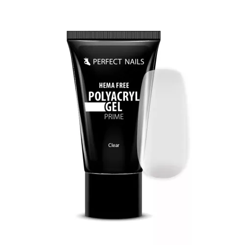 Perfect Nails PolyAcryl Gel Prime - Hema Free Tubusos Polygel - Clear 30g PNZ4122
