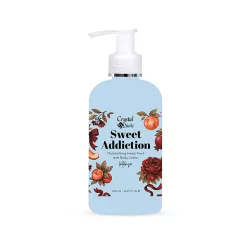   Crystal Nails Moisturising Hand, Foot and Body Lotion - Sweet Addiction - Intense 250ml 119574