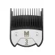 Moser fésű mágneses 3mm 1801-7040