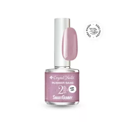   Crystal Nails 2S HEMA Free SmartGummy Rubber base gel - Nr59 Shimmer Lilac 8ml 119025