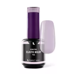   Perfect Nails Elastic Milky Base Gel - Hema Free Erősített Gél Lakk Alap - Milky Pink - 15ml PNZ380