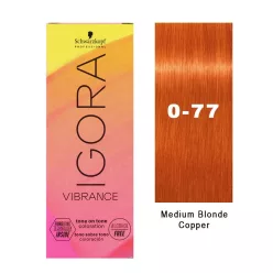 Igora Vibrance tartós hajszínező 60ml 0-77 
