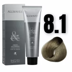 Allwaves Color&Creme hajfesték 100ml 8.1