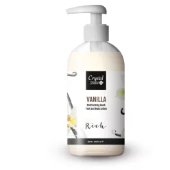   Crystal Nails Moisturising Hand, Foot and Body Lotion - Vanilla Lotion - Rich 250ml 116124