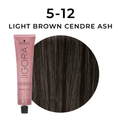 Igora Color10 hajfesték 60ml 5-12 Világosbarna Középhamu