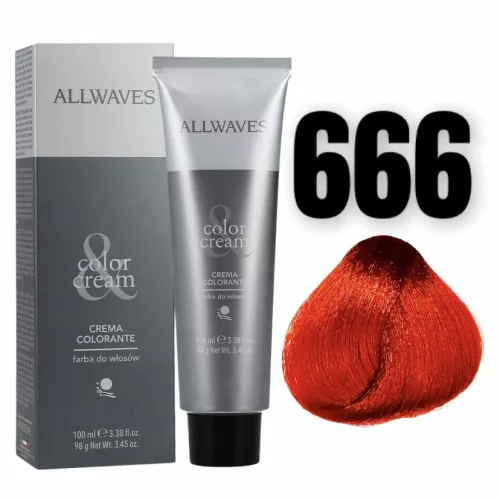 Allwaves Color&Creme hajfesték 100ml F666