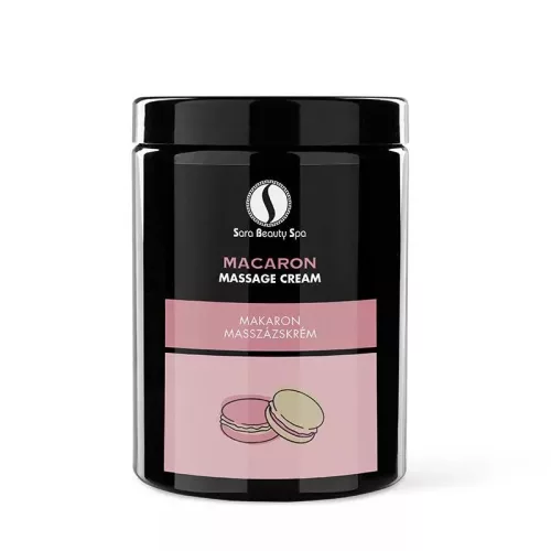 Sara Beauty Masszázskrém Makaron - 1000ml SBS328