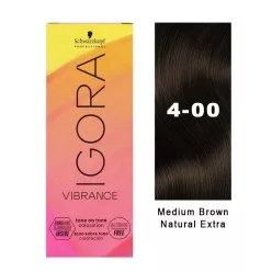Igora Vibrance tartós hajszínező 60ml 4-00