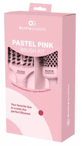 Olivia Garden Pastel Pink Brush Kit 2db ID1923