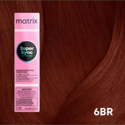   Matrix Super Sync ammóniamentes féltartós hajszínező 90ml 6BR
