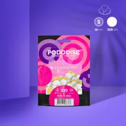   Staleks Pododisc öntapadó pedikűr csiszolókorong 50db-os S 320 szemcseméret PDFS-15-320w