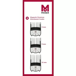 Moser fésűszett mágneses 3db (6/9/12mm) 1801-7020