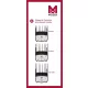 Moser fésűszett mágneses 3db (6/9/12mm) 1801-7020