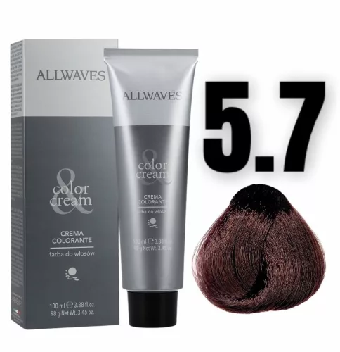 Allwaves Color&Creme hajfesték 100ml 5.7