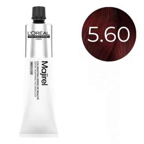 Loreal Majirel hajfesték 60ml 5.60 világos barna vörös természetes