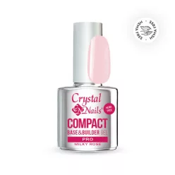   Crystal Nails Compact Pro Base&Builder - Milky Rose 13ml 118736